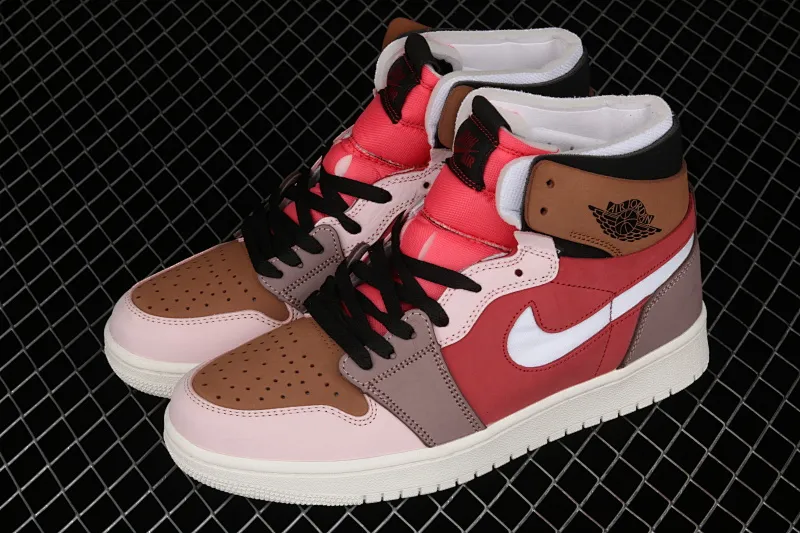 All categories Air Jordan Jordan series basketball shoes Air Jordan 1 High Z version Air Jordan 1 Zoom CMFT AJ1 Joe 1 bean paste dirty powder CT0979-602